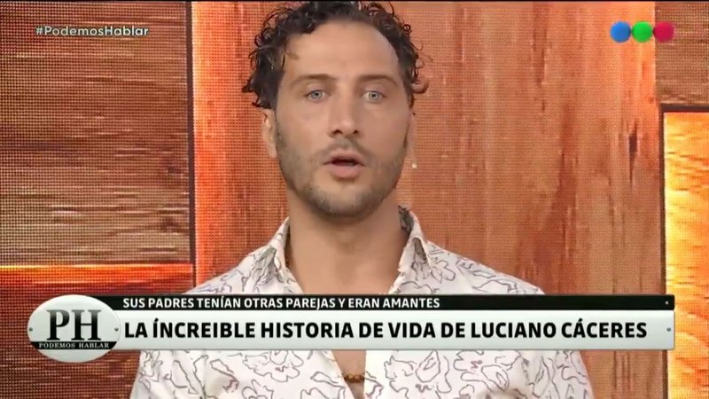 Luciano Cáceres en PH Podemos Hablar revela detalles de su lucha por encontrar su identidad