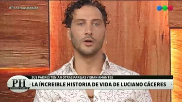 Luciano Cáceres y su historia de lucha por su identidad: "Dijo que era mi padre"