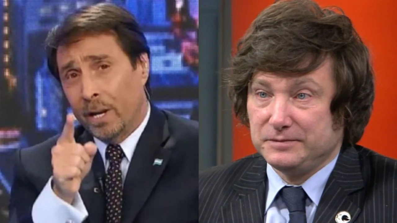 "¿Así quieren ser alternativa?": Feroz cruce de Eduardo Feinmann a Javier Milei y los libertarios