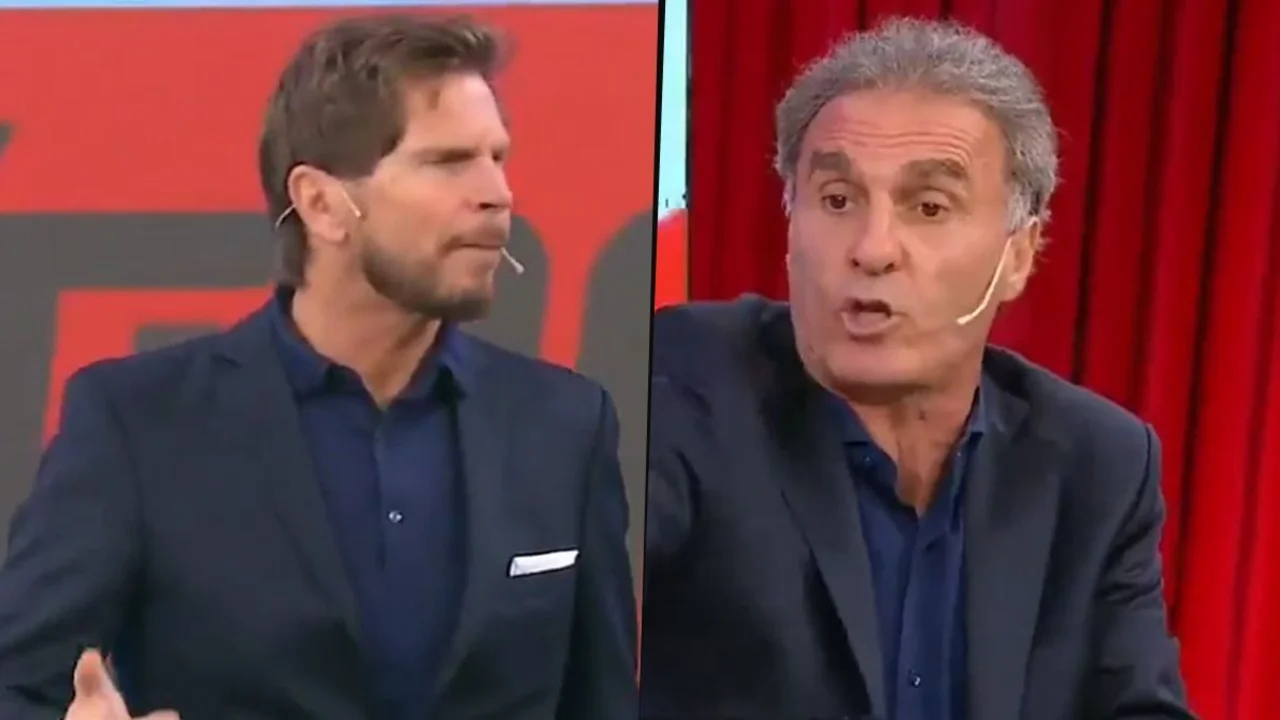 El Pollo Vignolo y Oscar Ruggeri se pelean al aire de ESPN