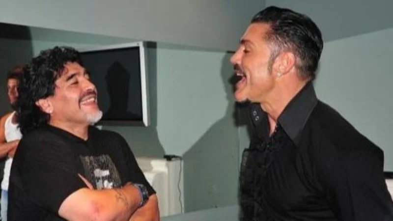 Ricardo Fort y Diego Maradona, juntos en un video inédito 
