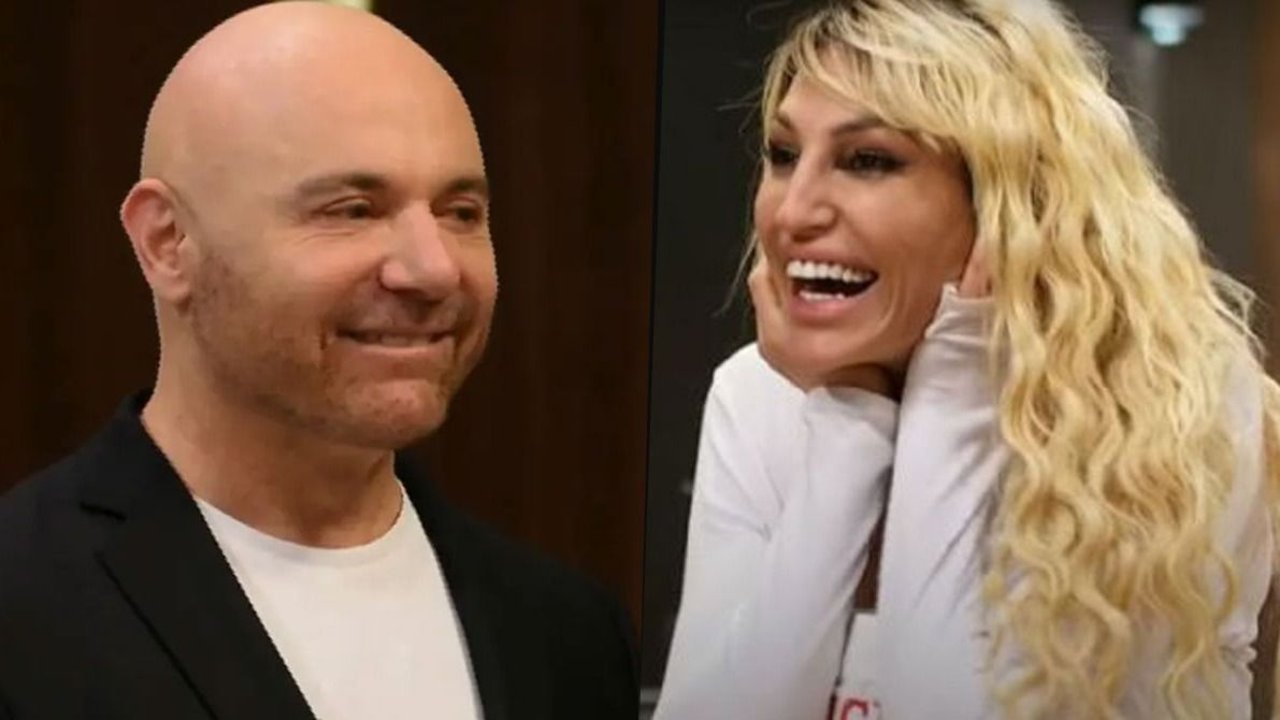 Germán Martitegui y Vicky Xipolitakis en MasterChef Celebrity