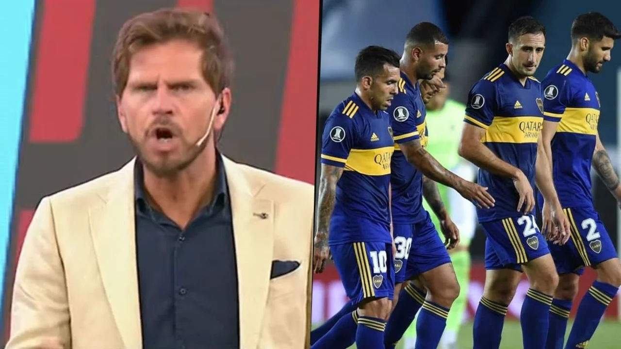 El Pollo Vignolo destrozó a un futbolista de Boca tras la derrota con Racing por la Copa Libertadores 2020