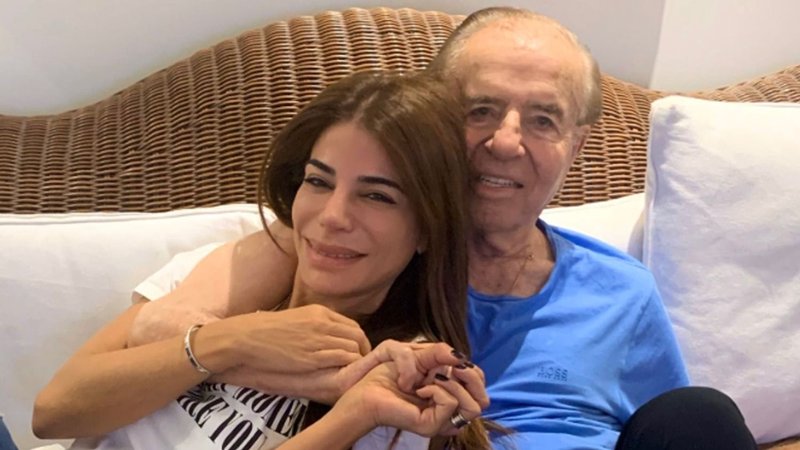 "Te ganamos, 2020": la imagen que publicó Zulemita Menem sobre su padre