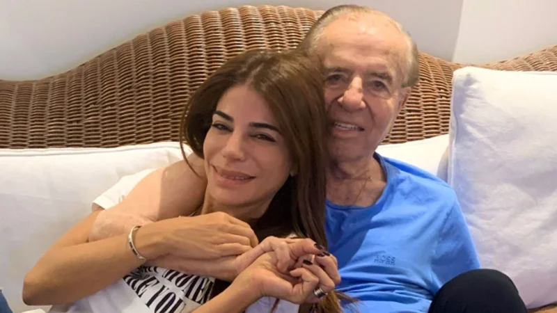 "Te ganamos, 2020": la imagen que publicó Zulemita Menem sobre su padre