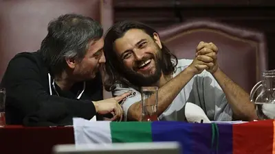 Grabois cierra el 2020 con un acto junto a Máximo Kirchner y Cafiero Grabois cierra el 2020 con un acto junto a Máximo Kirchner y Cafiero