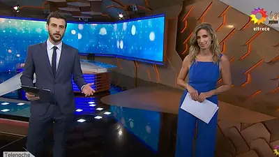 El homenaje a María Laura Santillán sin su presencia en Telenoche El homenaje a María Laura Santillán sin su presencia en Telenoche