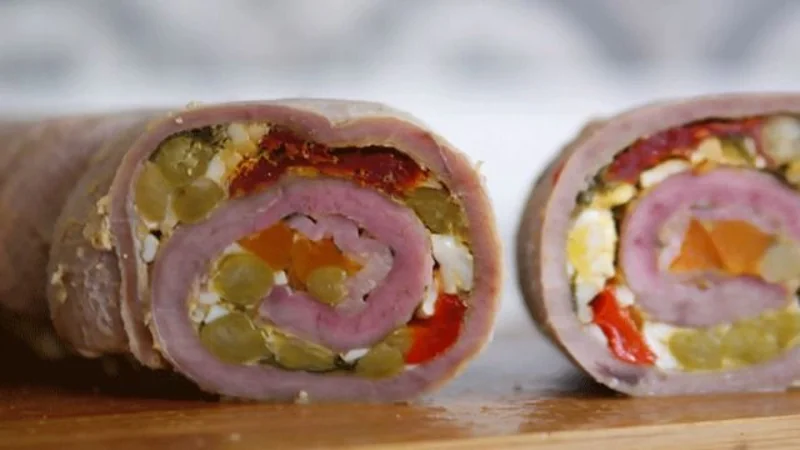 Cómo hacer matambre relleno para Navidad 