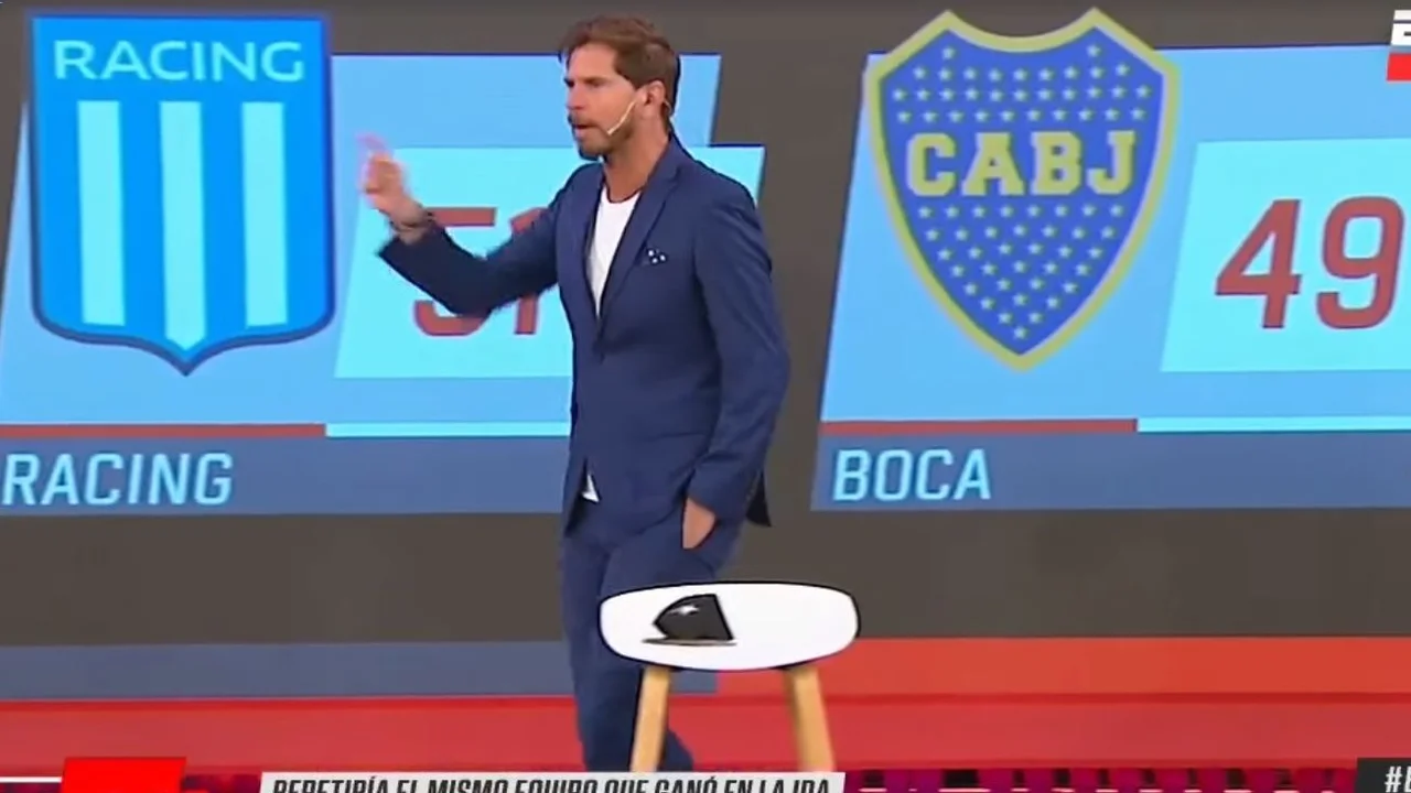 "¡Vamos Academia!", la sorpresiva arenga del Pollo Vignolo en vivo