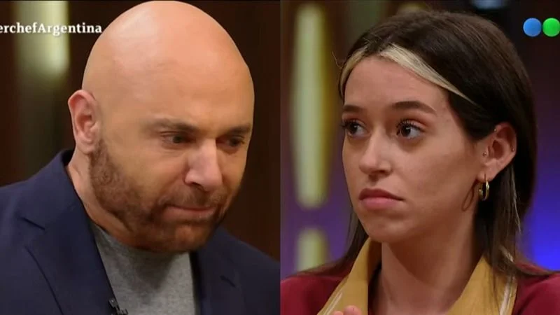 Germán Martitegui maltrata a Leticia Siciliani en MasterChef Celebrity