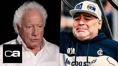 Guillermo Coppola y Diego Maradona Guillermo Coppola y Diego Maradona