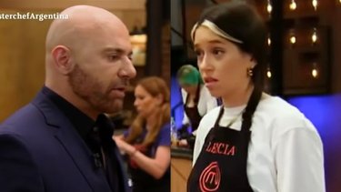 Leticia Siciliani amenazó a Martitegui en MasterChef: "Si vas a venir"