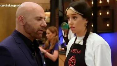 Leticia Siciliani amenazó a Martitegui en MasterChef: "Si vas a venir"
