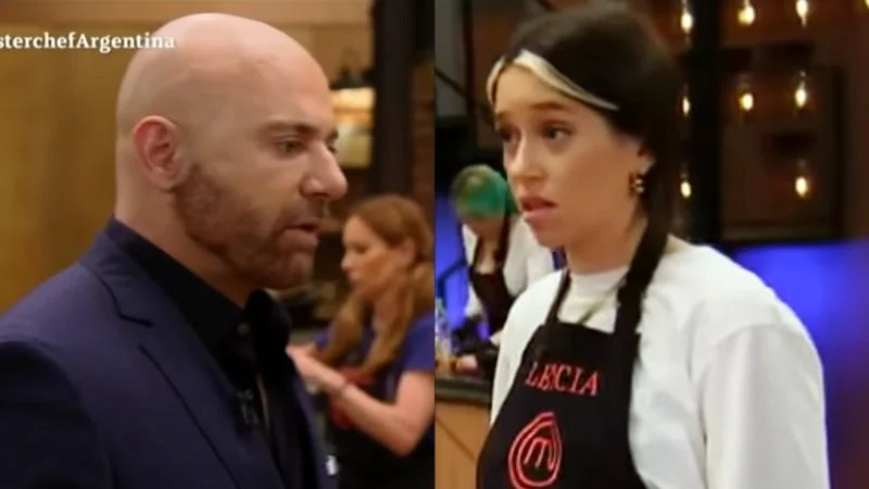 Germán Martitegui y Leticia Siciliani, amenaza en MasterChef Celebrity