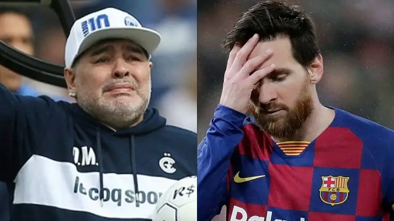 Diego Maradona y Lionel Messi, cómo se enteró de su muerte