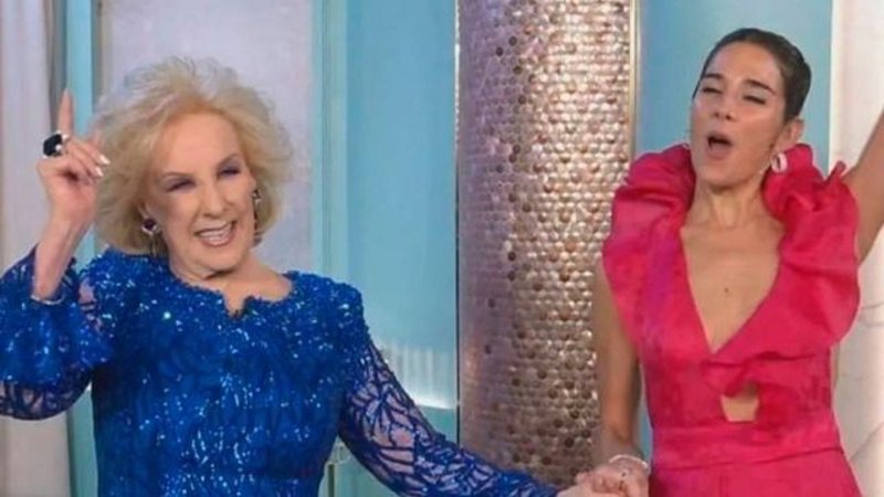 Mirtha Legrand y Juana Viale