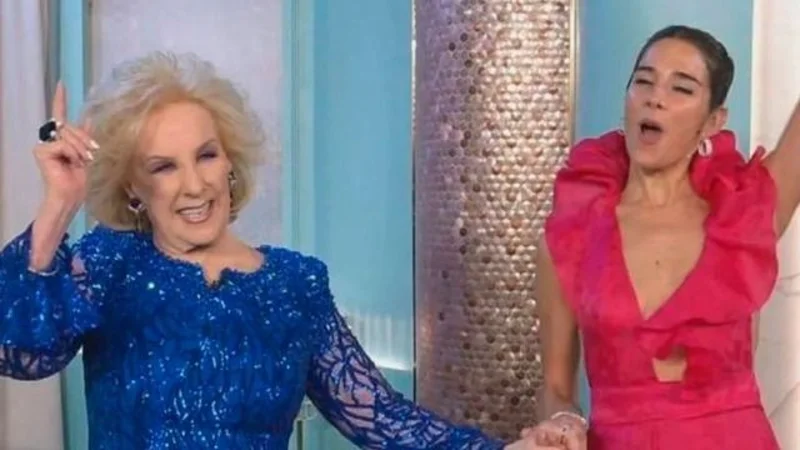 Mirtha Legrand y Juana Viale