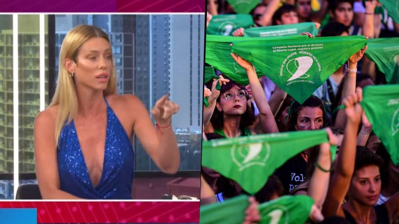 Nicole Neumann sobre el aborto legal