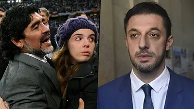 Dalma Maradona y Matías Morla Dalma Maradona y Matías Morla