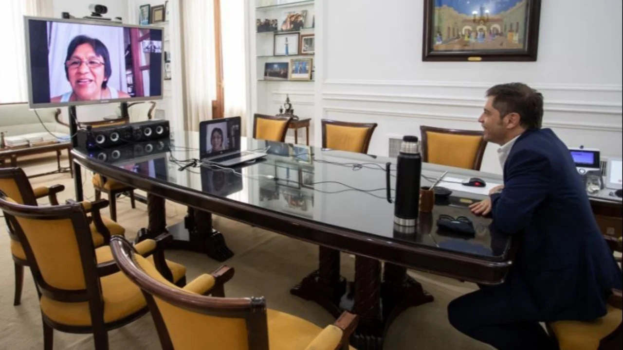 Kicillof con Milagro Sala 