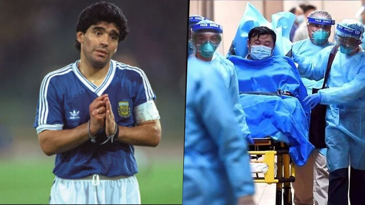 Acontecimientos 2020, Maradona y el coronavirus