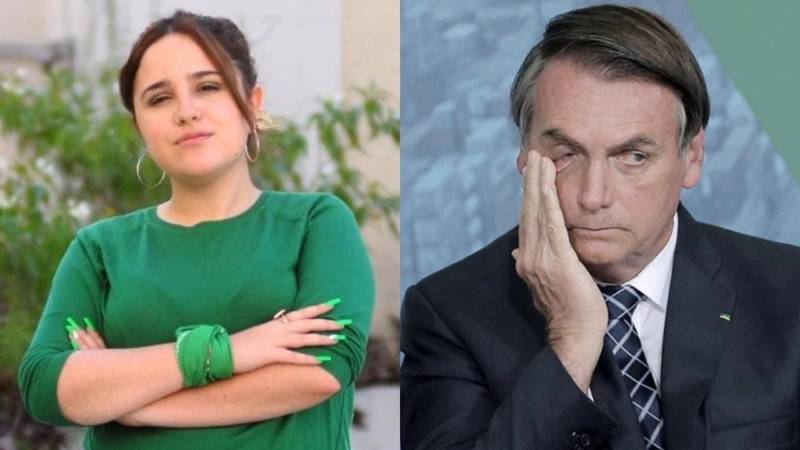 Ofelia Fernández cruzó a Bolsonaro 