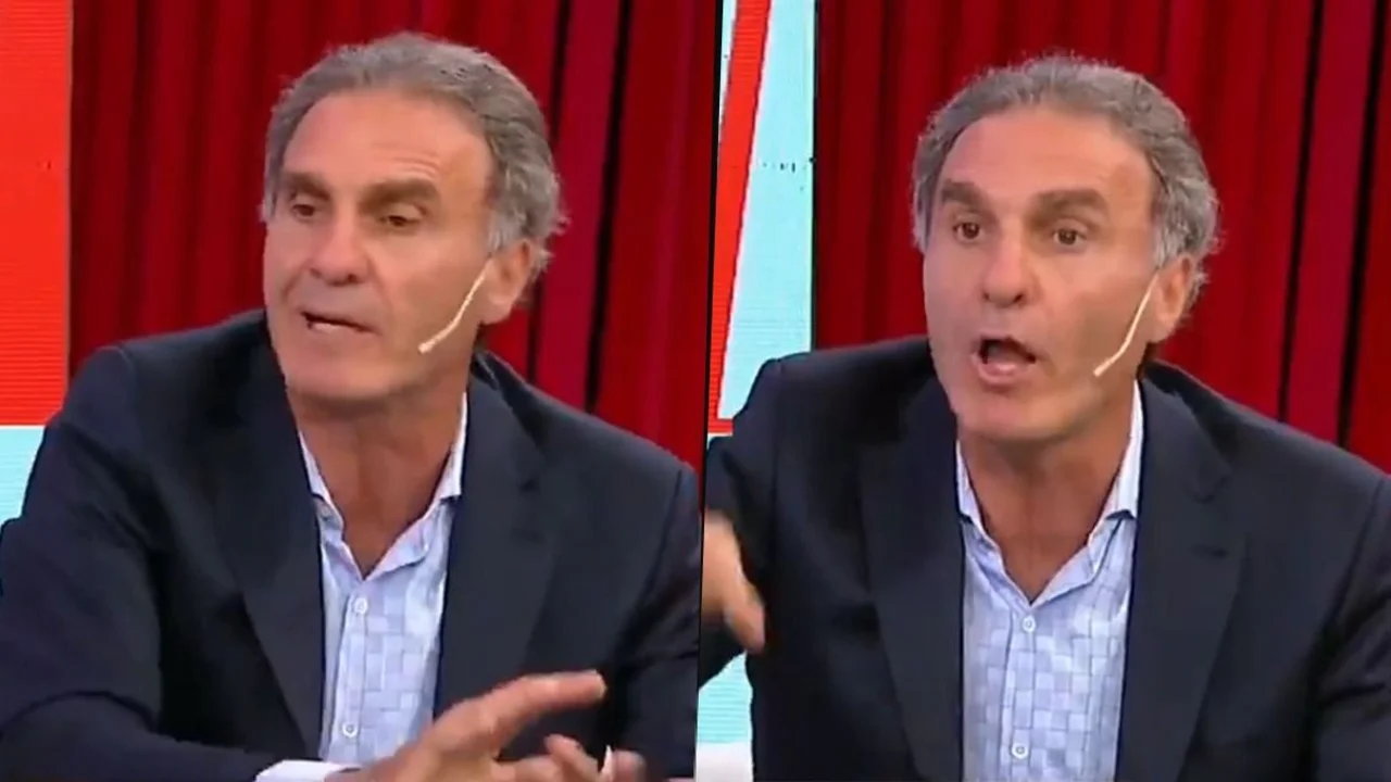 Oscar Ruggeri y una confesión al aire en TV