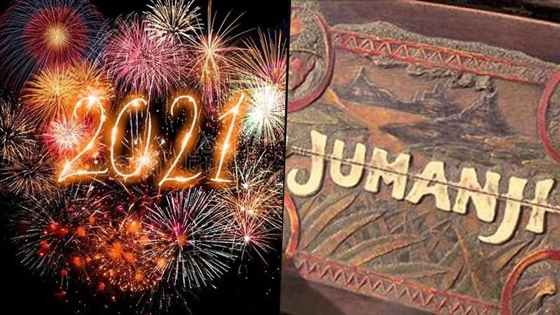 Grito de Jumanji para despedir el 2020 y recibir el 2021