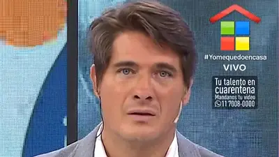 Guillermo Andino, en América TV Guillermo Andino, en América TV