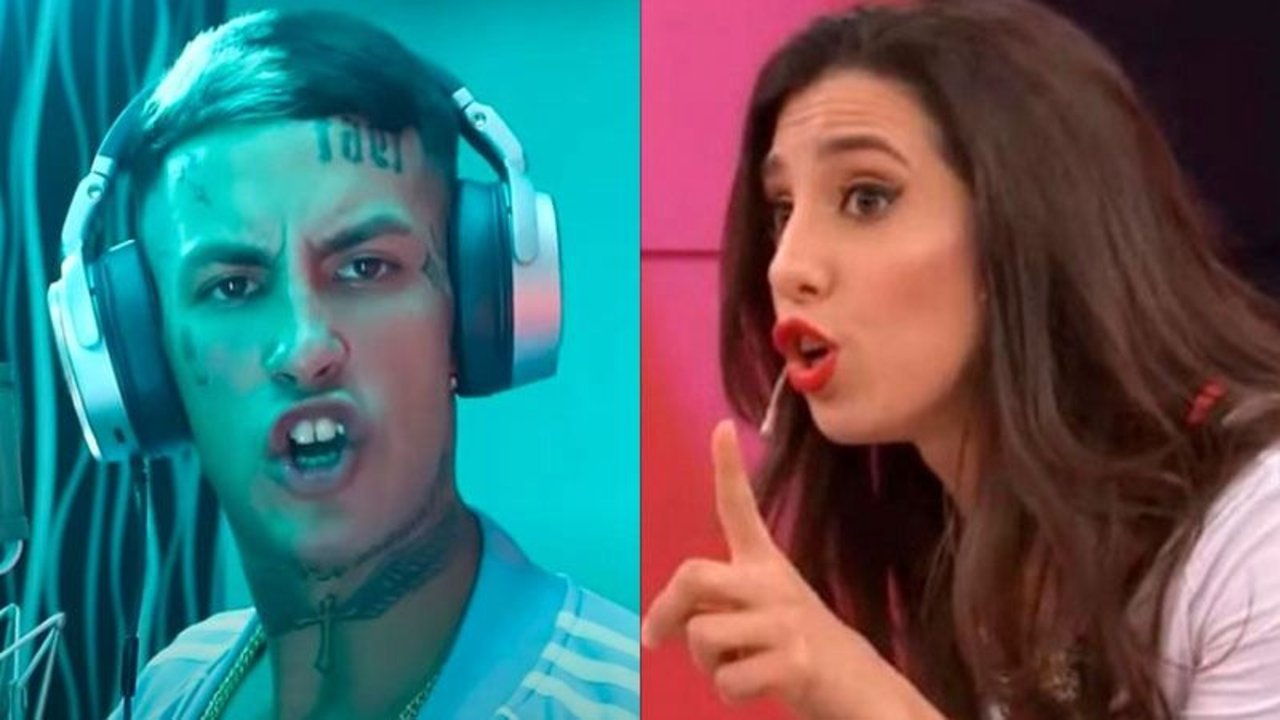 L-Gante lanzó una fuerte crítica contra Cinthia Fernández