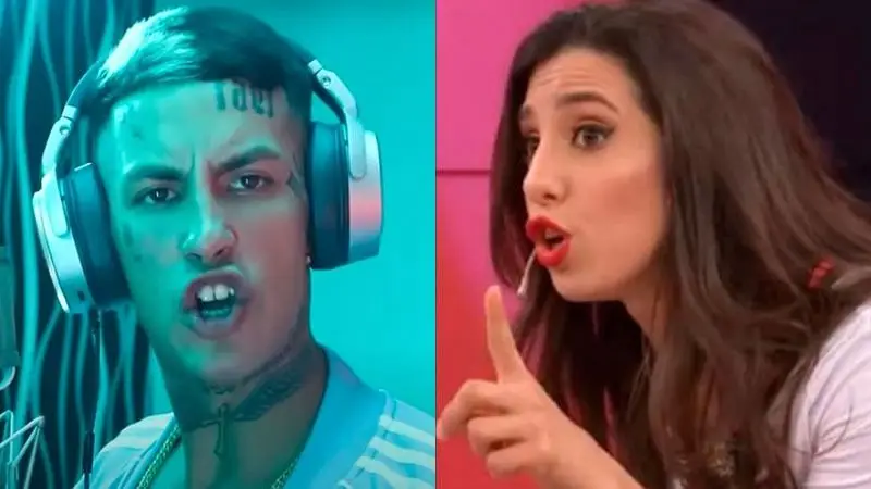 L-Gante lanzó una fuerte crítica contra Cinthia Fernández
