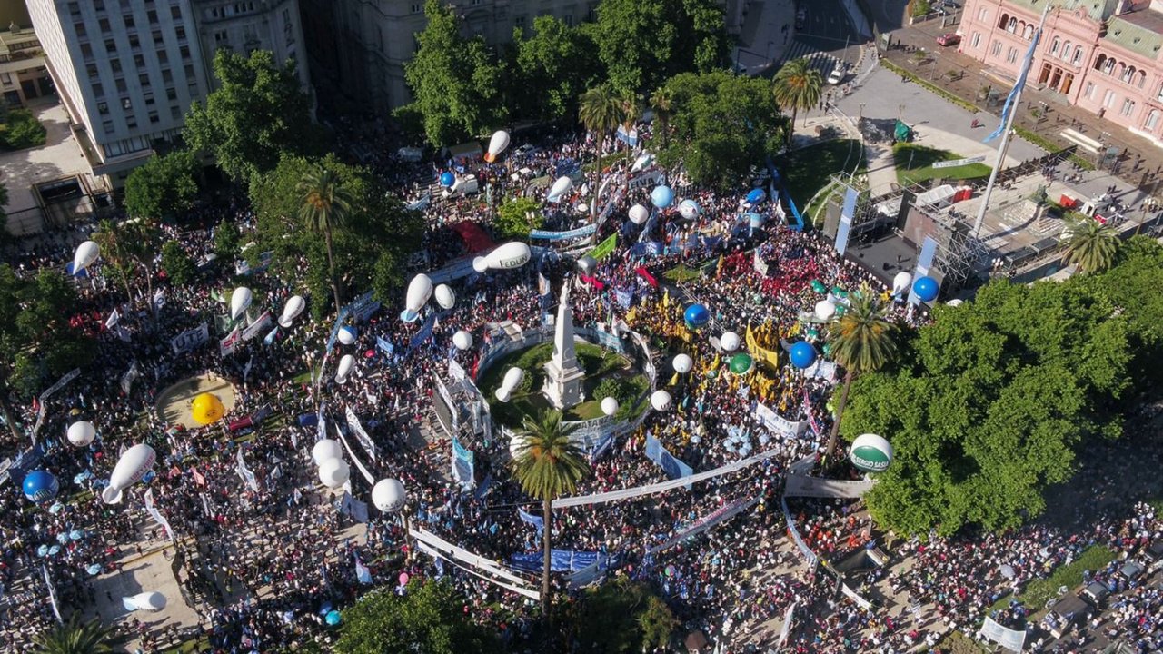 Marcha por el Día de la Militancia