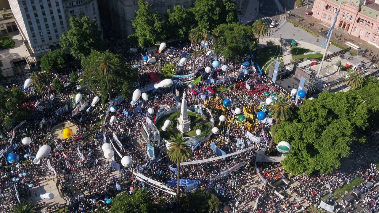 Marcha por el Día de la Militancia