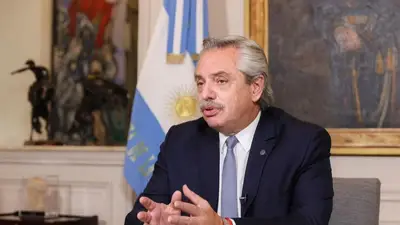 El balance de Alberto Fernández a dos años de asumir: "No firmamos nada que postergara a los argentinos" El balance de Alberto Fernández a dos años de asumir: "No firmamos nada que postergara a los argentinos"