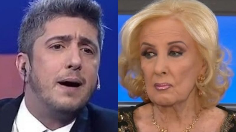 Jey Mammón y Mirtha Legrand