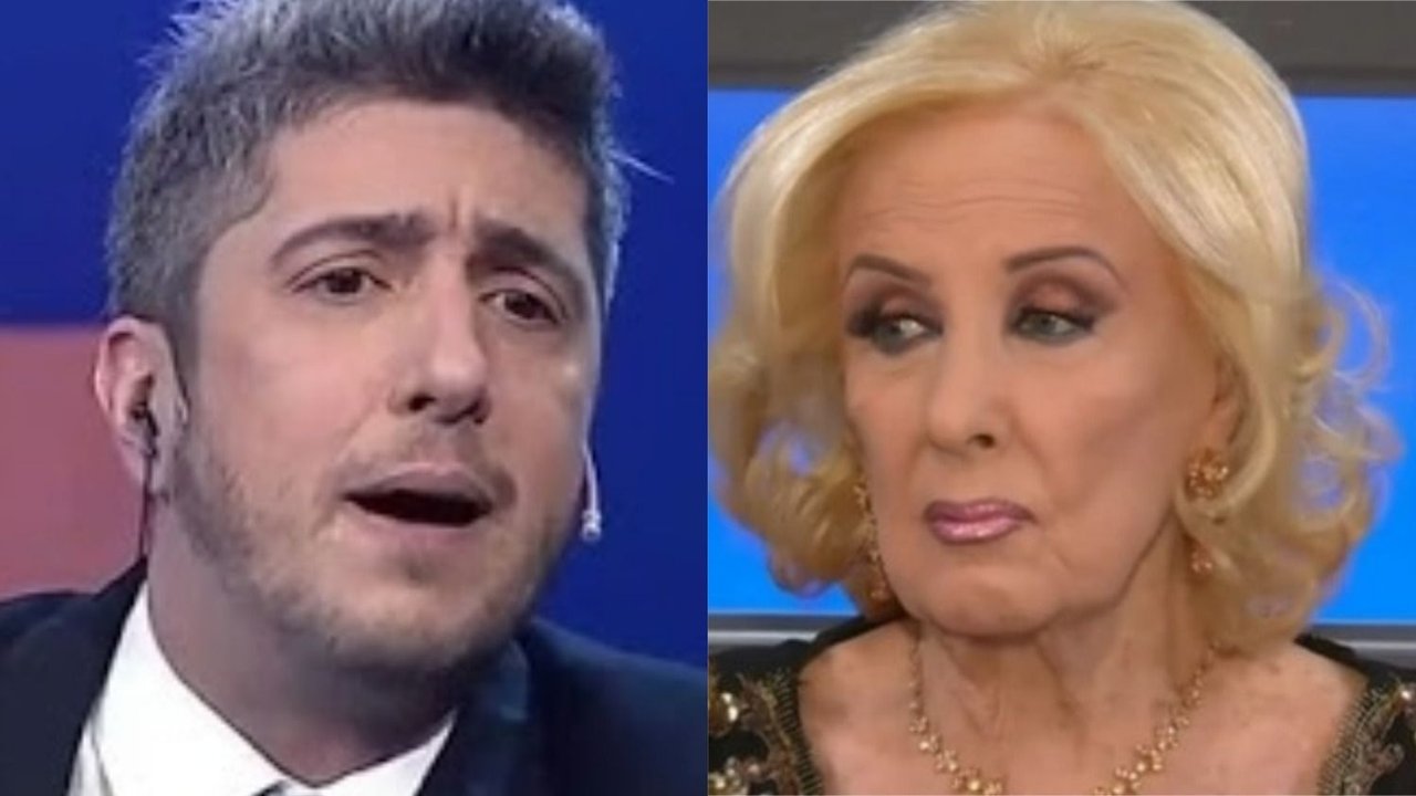 Jey Mammón y Mirtha Legrand