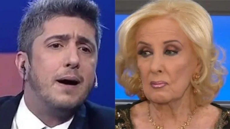Jey Mammón y Mirtha Legrand
