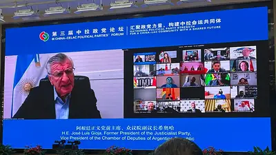 Se profundizan los lazos entre partidos políticos argentinos y China Se profundizan los lazos entre partidos políticos argentinos y China