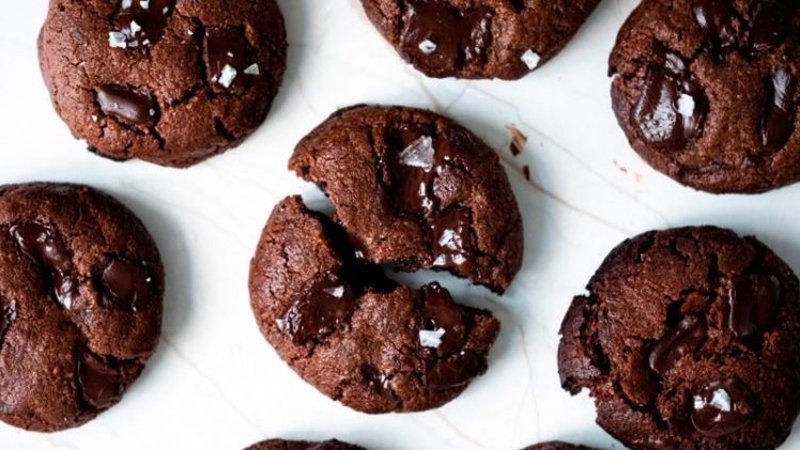 Receta de galletas de chocolate