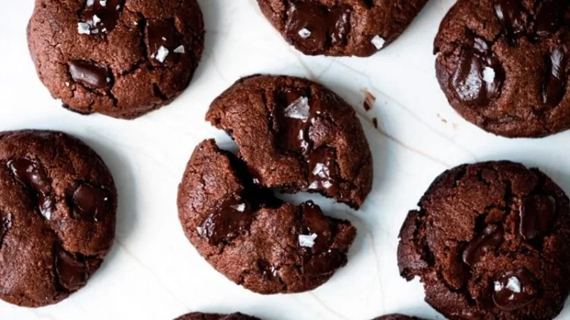 Receta de galletas de chocolate
