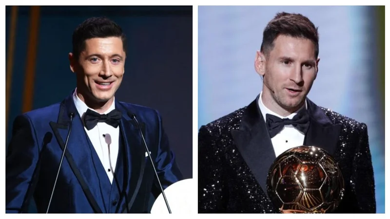 Robert Lewandowski Lionel Messi Balón de Oro