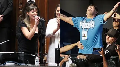 Juró por Maradona y se hizo viral: quién es la legisladora porteña Berenice Iañez Juró por Maradona y se hizo viral: quién es la legisladora porteña Berenice Iañez