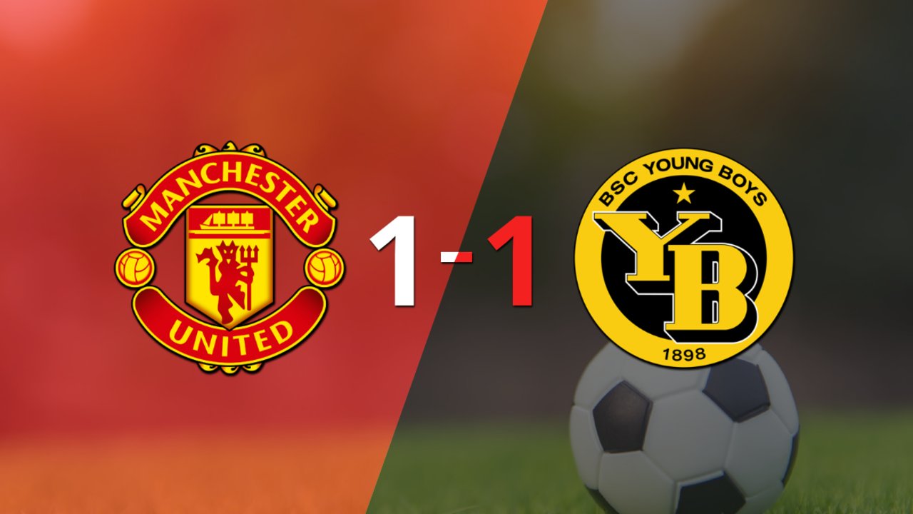 Empate a uno entre Manchester United y Young Boys