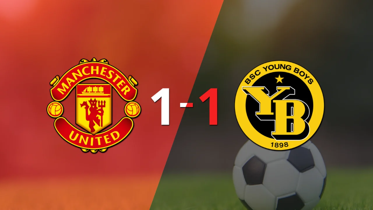 Empate a uno entre Manchester United y Young Boys