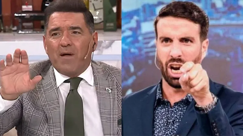 Mariano Iúdica, Flavio Azzaro, Polémica en el Bar, televisión, América TV