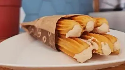 Navidad. Churros Navidad. Churros