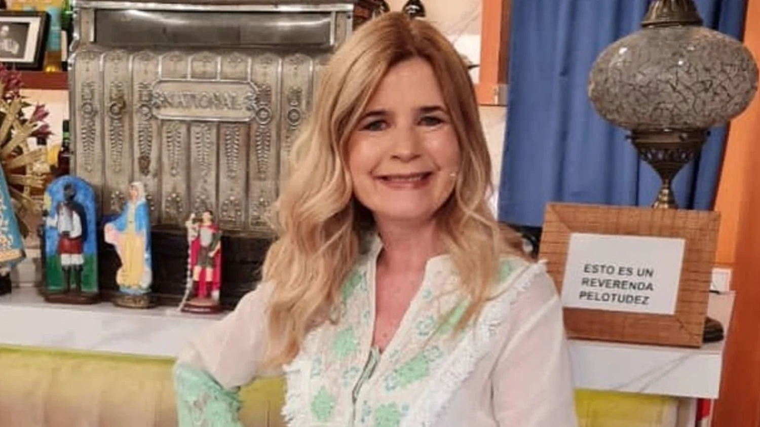 Mercedes Ninci, reconocida cronista argentina.
