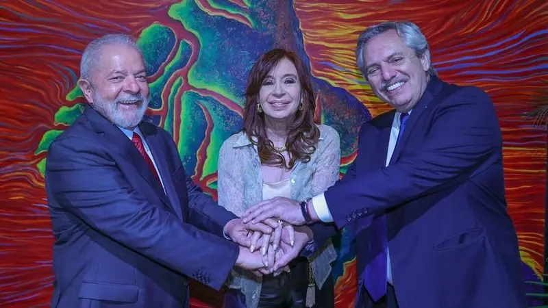 Lula cenó con Alberto Fernández, Cristina Kirchner y Massa en Olivos