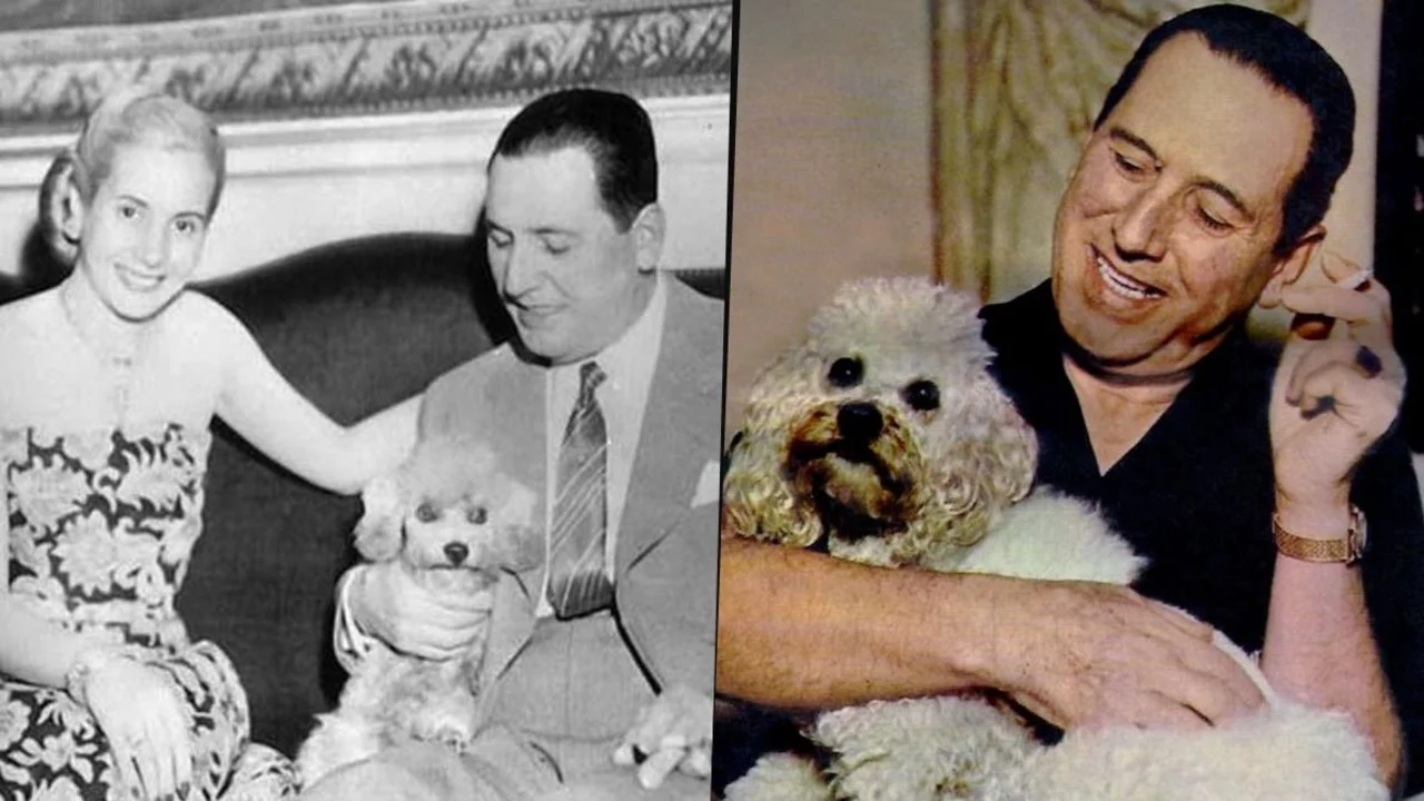 Eva Perón y Juan Domingo Perón eran amantes de los perros