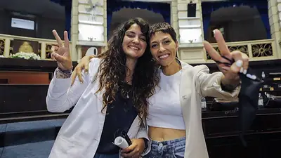 Asumió la diputada más joven de la historia de la Cámara de Diputados de la provincia de Buenos Aires. Asumió la diputada más joven de la historia de la Cámara de Diputados de la provincia de Buenos Aires.